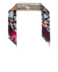 Vivienne Westwood Red Silk Scarf
