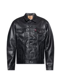 Levi's Black Jacket With Pockets, for men