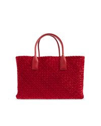 Bottega Veneta Red Caba Bag