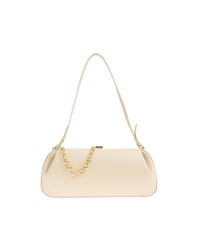 Yuzefi Natural 'Oyster' Shoulder Bag