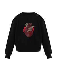 AllSaints Black Sweatshirt 'Andrea'