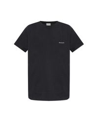 Isabel Marant Black T-Shirt Zafferh for men
