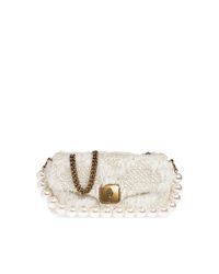Kurt Geiger Natural Shoulder Bag "Large Pimlico"