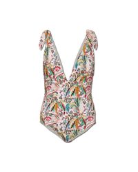 Etro White One-Piece Swimsuit