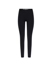 Emporio Armani Black Training Leggings