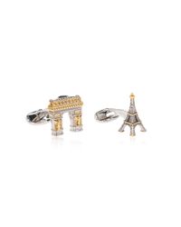 Paul Smith Metallic Cufflinks for men
