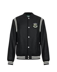 Lacoste Black Wool Jacket for men