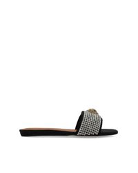 Kurt Geiger White Kensington Slippers