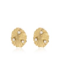 Ulla Johnson Metallic Brass Earrings