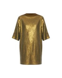 AllSaints Green Sequin Dress "Fango"