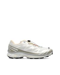 Salomon White 'Xt-6' Sports Shoes for men