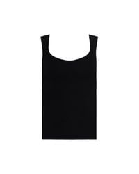 Rohe Black Top With Side Slit