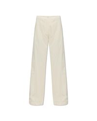 Paul & Shark White Corduroy Pants