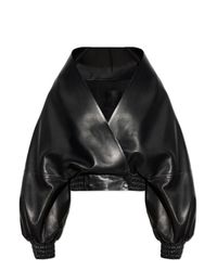 Balenciaga Black Leather Jacket