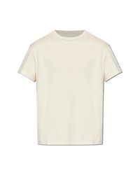 Maison Margiela White T-Shirt With Logo for men