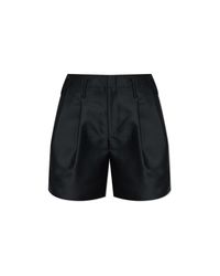 KENZO White Pleated Shorts for men