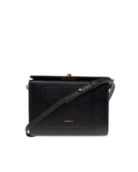 Furla Black Handbag Arco Small