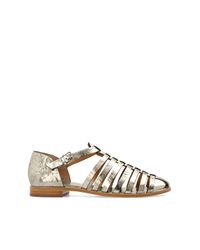 Tory Burch Metallic 'fisherman' Sandals