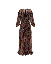 Dolce & Gabbana White Silk Dress With 'Carretto' Print