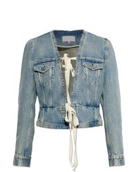 Maison Margiela Blue Denim Jacket With 'Vintage' Effect