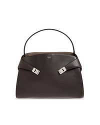 Ferragamo Black 'Hug Medium' Bag