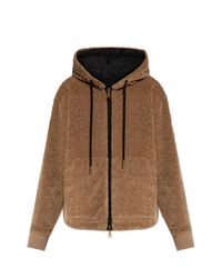 Moncler Brown Reversible Jacket With Logo