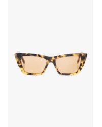Saint Laurent Natural 'sl 276 Mica' Sunglasses