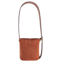 COACH White 'Bleecker 21' Bucket Shoulder Bag