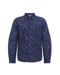 Paul Smith Blue Printed Shirt for men