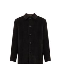 Etro Black Wool Jacket for men