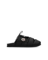 Moncler Black Slides Mon Pocket