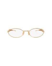 Bottega Veneta Metallic Corrective Glasses