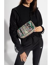 Adidas Originals Black Patterned Shoulder Bag