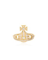 Vivienne Westwood Metallic Ring 'Little Orb'
