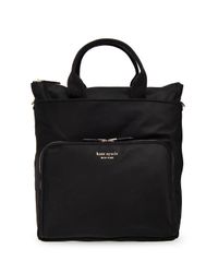Kate Spade Black 'convertible' Backpack