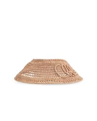 Chloé Natural Straw Canopy