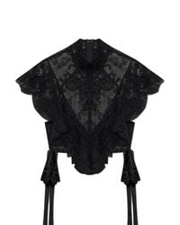 Zimmermann Black Lace Top