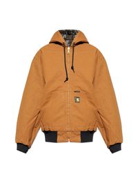 Carhartt Brown Double-Sided "Active" Jacket for men