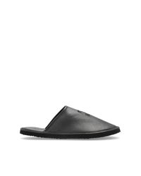 Off-White c/o Virgil Abloh Black Slides With Embroidered Logo for men