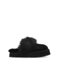 Ugg Black Platform Slides 'W Disquette Chalet'