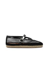 Alaïa Black Espadrilles With Strap