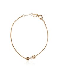 COACH Metallic Charm Bracelet
