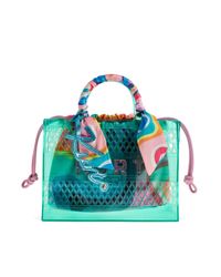 Kurt Geiger Blue 'Jelly Small' Handbag