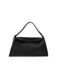 Studio Nicholson Black Shoulder Bag 'Shiboru'