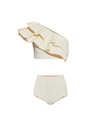 Maiya Paris White Two-Piece Swimsuit "Orsay"