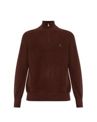 AllSaints Brown Sweater 'Aspen' for men