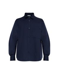 DARKPARK Blue Cotton Shirt for men