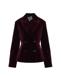 Alaïa Black Velvet Blazer