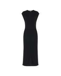 AMI Black Sleeveless Dress