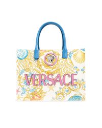 Versace Yellow 'Shopper' Type Bag